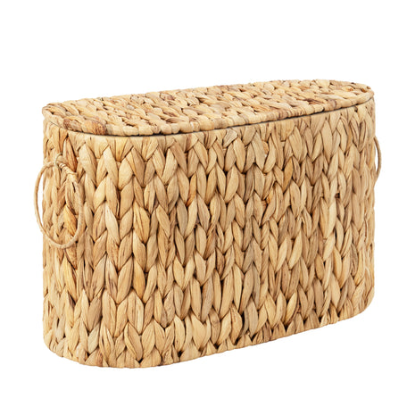 Toilet Paper Storage with Lid for 6 Regular Rolls