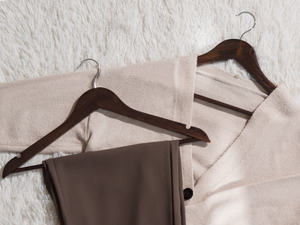 Wooden Hangers for Coats, Shirts, Jackets, Pants, Suits