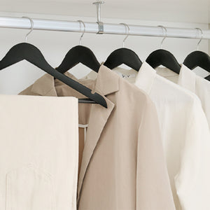 Wooden Hangers for Coats, Shirts, Jackets, Pants, Suits