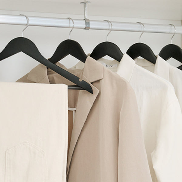 Wooden Hangers for Coats, Shirts, Jackets, Pants, Suits