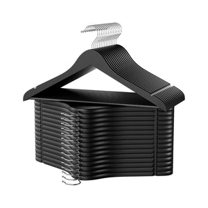 Wooden Hangers for Coats, Shirts, Jackets, Pants, Suits