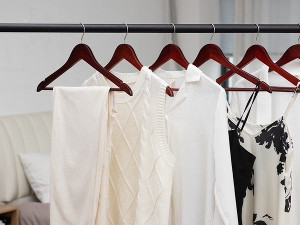Wooden Hangers for Coats, Shirts, Jackets, Pants, Suits