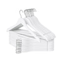 Wooden Hangers for Coats, Shirts, Jackets, Pants, Suits