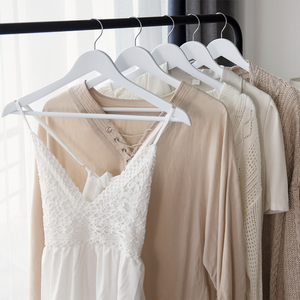 Wooden Hangers for Coats, Shirts, Jackets, Pants, Suits