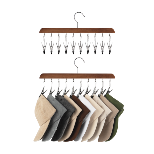 Hat Rack Hanger, Closet Organizer and Storage for Baseball Caps