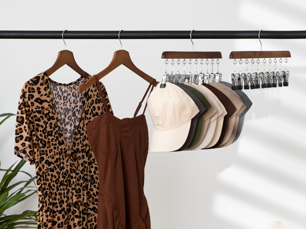 Hat Rack, Closet Organizer and Storage for Baseball Caps