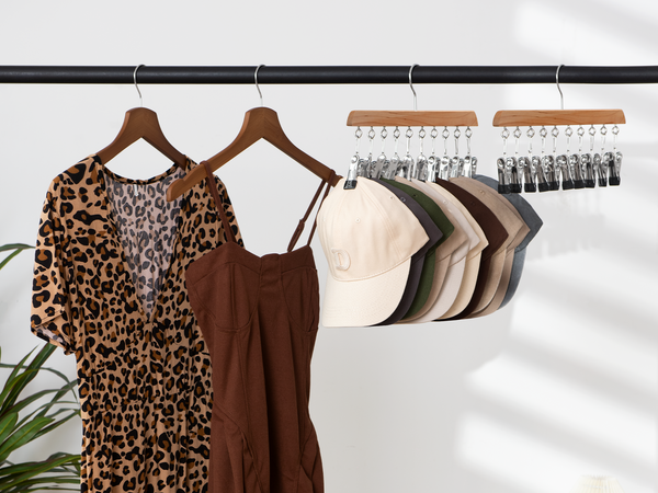 Hat Rack, Closet Organizer and Storage for Baseball Caps