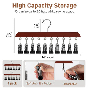 Baseball Cap Organizer for Closet