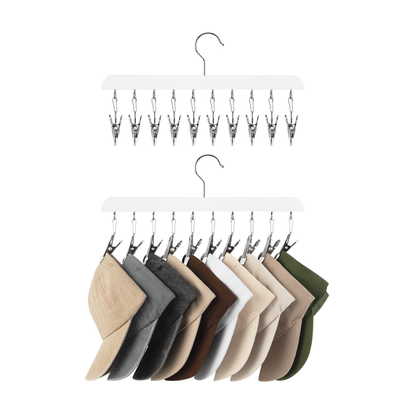 Hat Rack, Closet Organizer and Storage for Baseball Caps