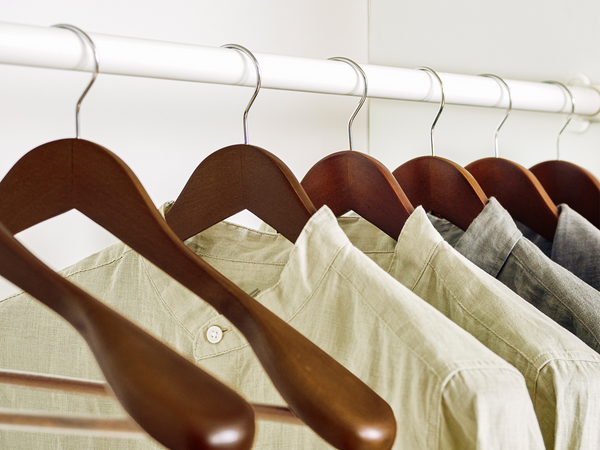 Extra Wide Shoulder Wood Coat Hanger for Coats, Shirts