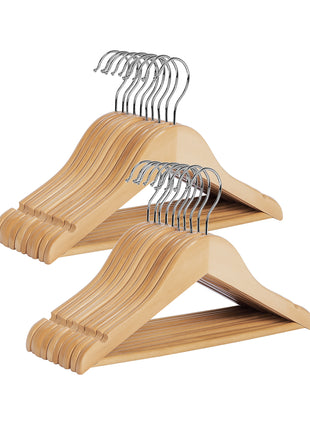 Baby Hangers, Maple Wood Clothes Organizer for Toddler