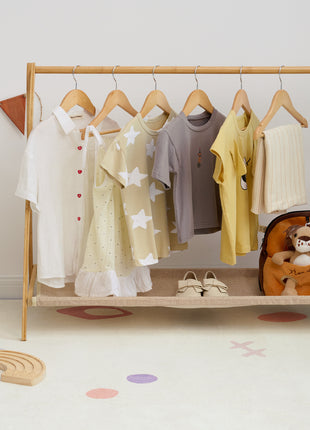 Baby Hangers, Maple Wood Clothes Organizer for Toddler