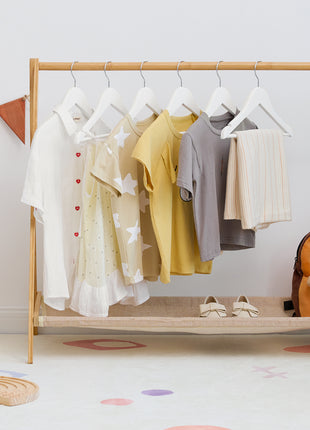 Baby Hangers, Maple Wood Clothes Organizer for Toddler