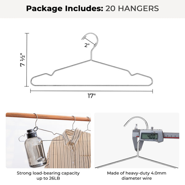 4mm Super Thick Wire Hangers