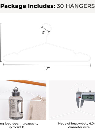 4mm Super Thick Wire Hangers