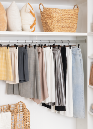 Pants Hangers with Clips, 10 Pack