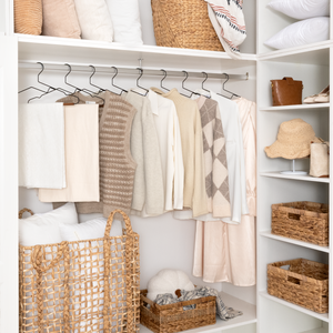 Wire Hangers with Wooden Pant Bar