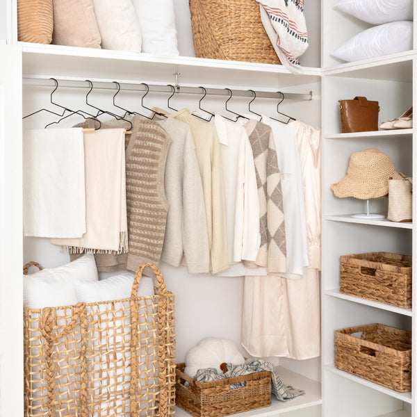 Wire Hangers with Wooden Pant Bar