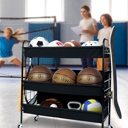 StorageWorks Garage Sports Equipment Organizer with Hooks