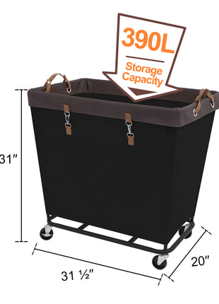 Laundry Basket with Wheels, 1 Pack