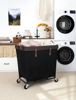 Laundry Basket with Wheels, 1 Pack