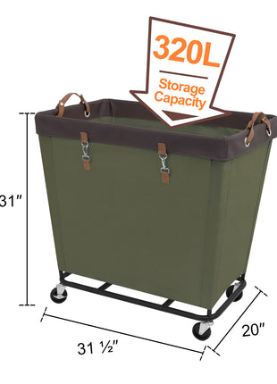 Laundry Basket with Wheels, 1 Pack