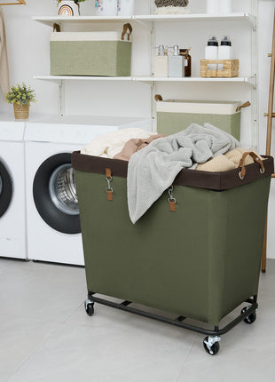 Laundry Basket with Wheels, 1 Pack