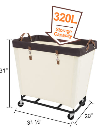 Laundry Basket with Wheels, 1 Pack