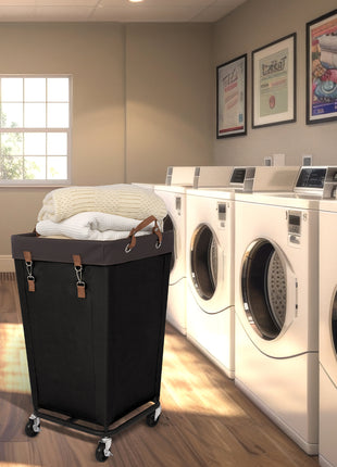 Laundry Basket with Wheels, 1 Pack