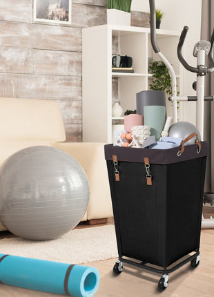 Laundry Basket with Wheels, 1 Pack