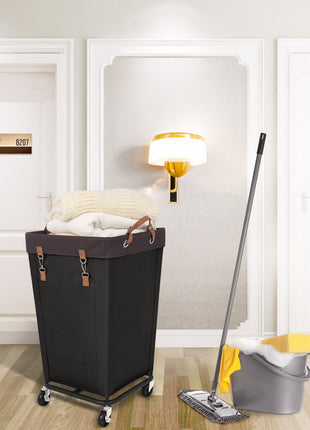 Laundry Basket with Wheels, 1 Pack