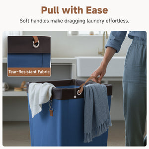 Laundry Basket with Wheels, 1 Pack