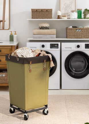 Laundry Basket with Wheels, 1 Pack
