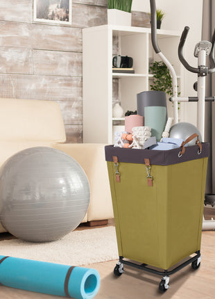 Laundry Basket with Wheels, 1 Pack
