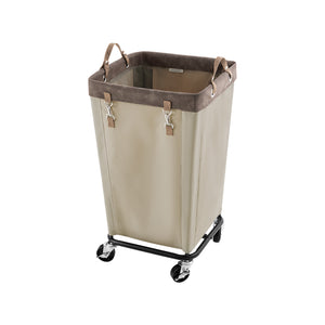 Rolling Laundry Basket with Wheels