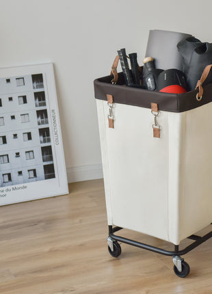 Laundry Basket with Wheels, 1 Pack
