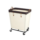 Large Rolling Laundry Basket with Wheels