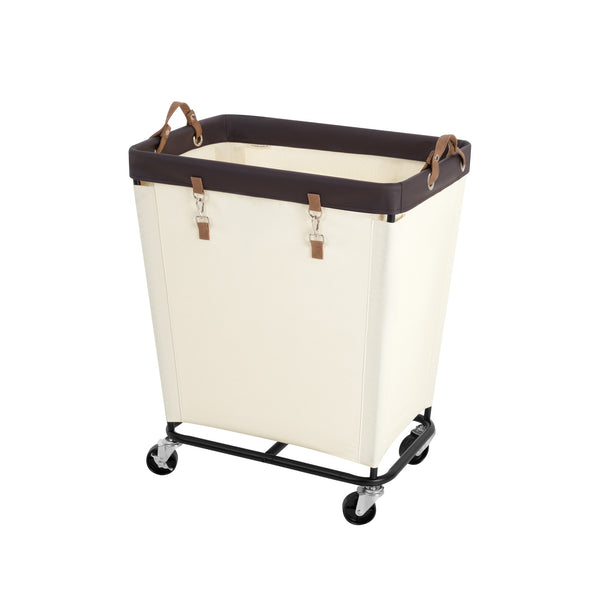 Large Rolling Laundry Basket with Wheels