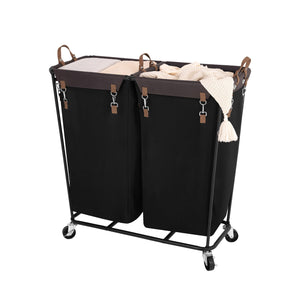 390L Extra Large Lanudry Hamper with Wheels, 1 Pack