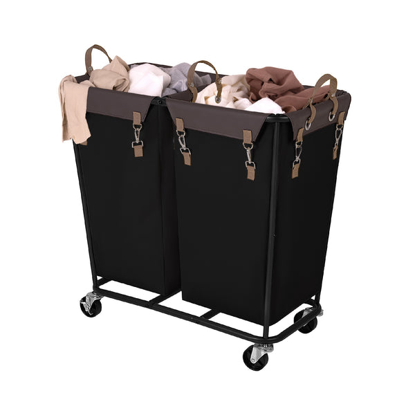 390L Extra Large Lanudry Hamper with Wheels, 1 Pack