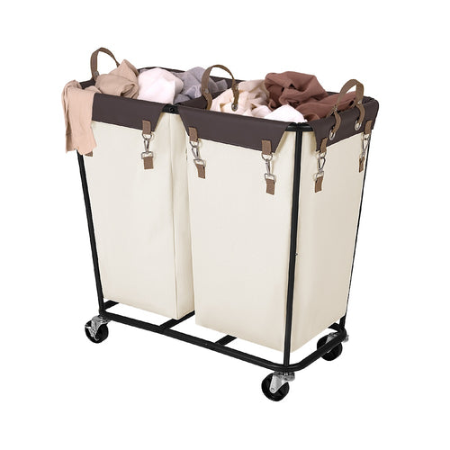 390L Extra Large Lanudry Hamper with Wheels, 1 Pack