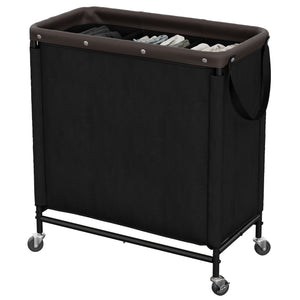 Rolling Laundry Sorter Cart with Removable and Washable Liner Bag