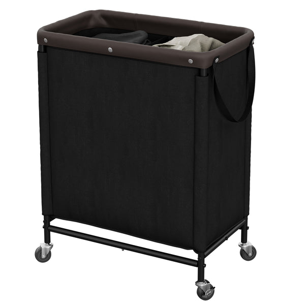 Rolling Laundry Sorter Cart with Removable and Washable Liner Bag
