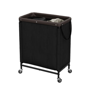 Rolling Laundry Sorter Cart with Removable and Washable Liner Bag