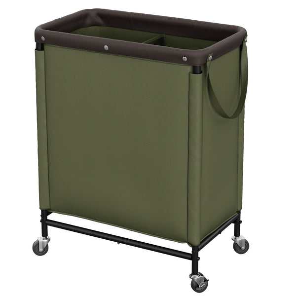 Rolling Laundry Sorter Cart with Removable and Washable Liner Bag