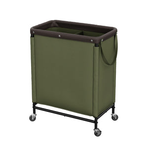 Rolling Laundry Sorter Cart with Removable and Washable Liner Bag