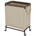 Rolling Laundry Sorter Cart with Removable and Washable Liner Bag