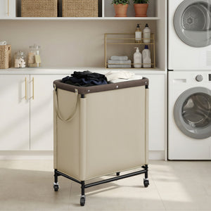 Rolling Laundry Sorter Cart with Removable and Washable Liner Bag