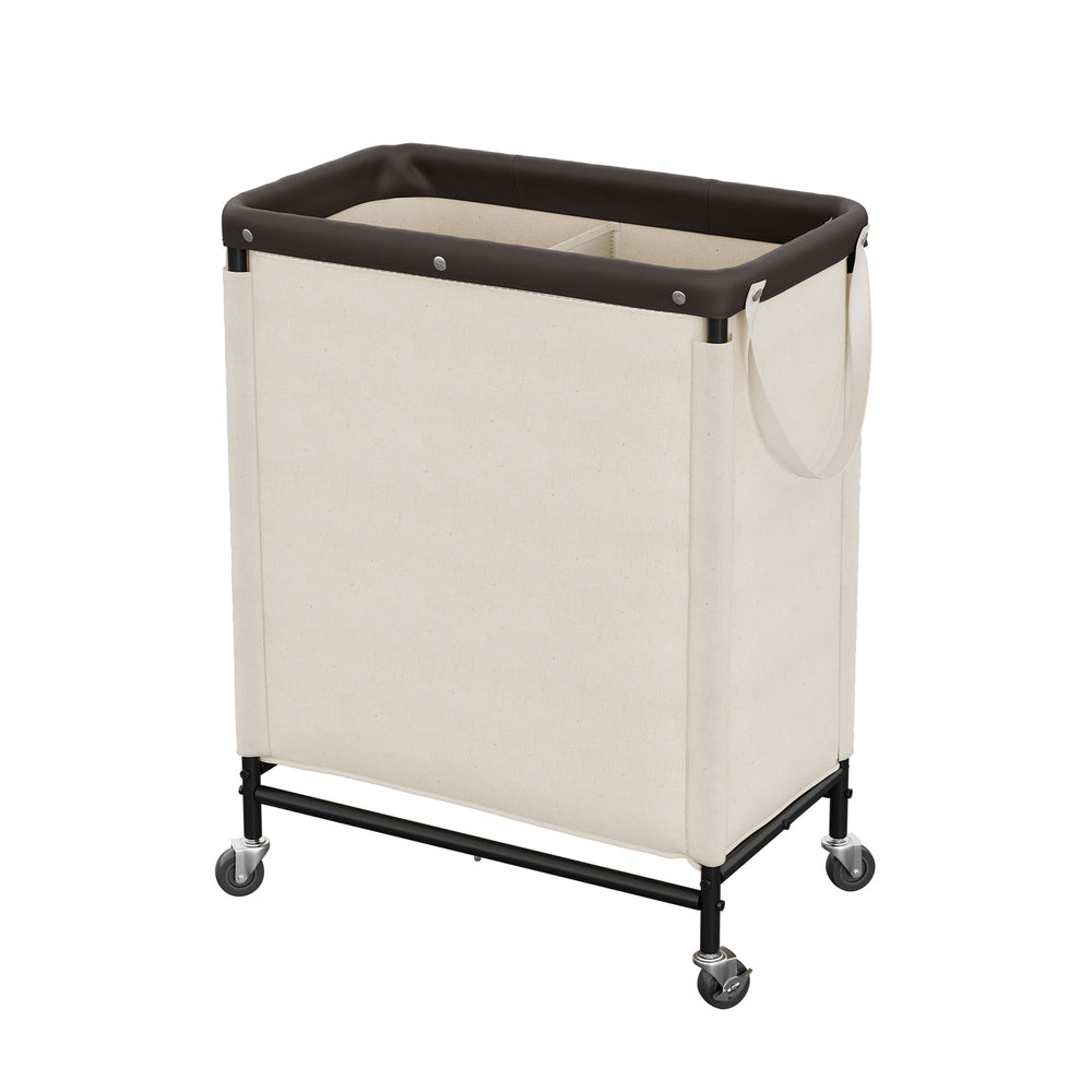 Rolling Laundry Sorter Cart with Removable and Washable Liner Bag