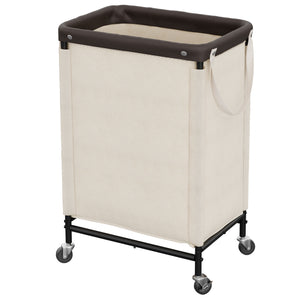 Rolling Laundry Sorter Cart with Removable and Washable Liner Bag
